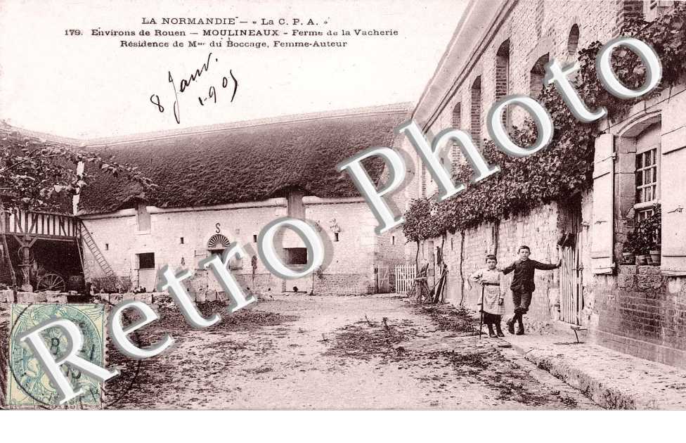 Ferme de la Vacherie - Residence de Mme du Boccage femme auteur