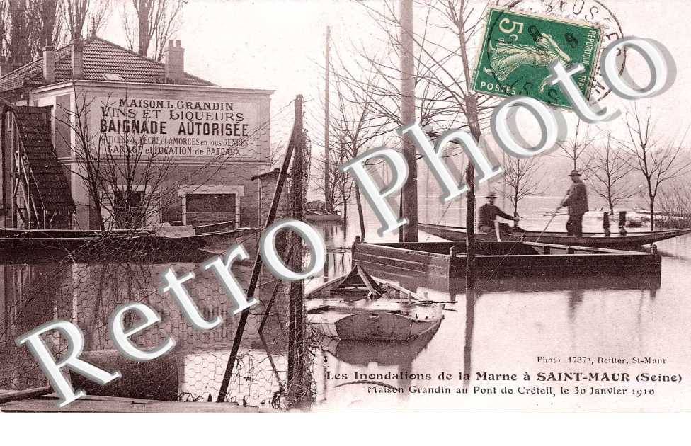 INONDATIONS PONT DE CRETEIL