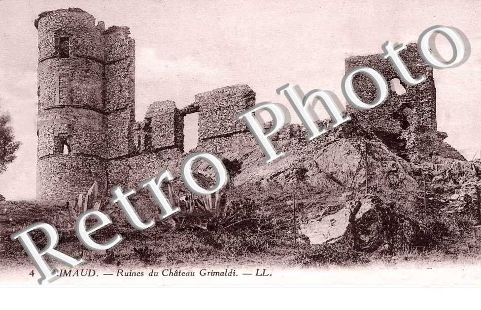 Ruines du chateau Grimaldi