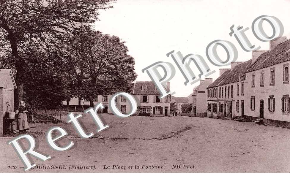 la Place et la fontaine