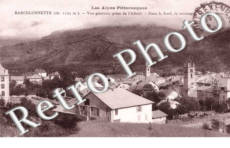 Vue generale prise de l'Adroit