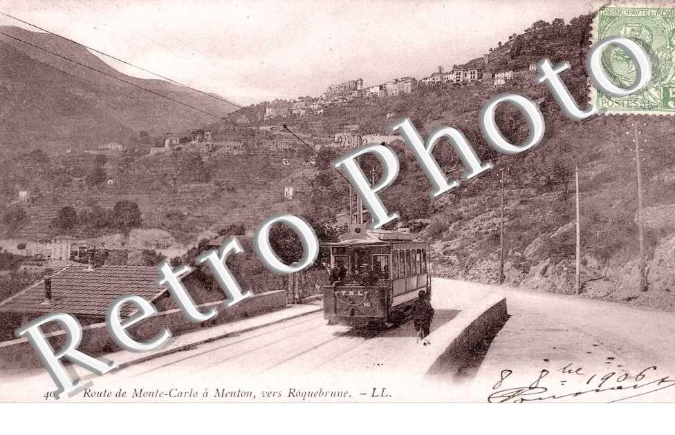 route de Monte-Carlo a Menton