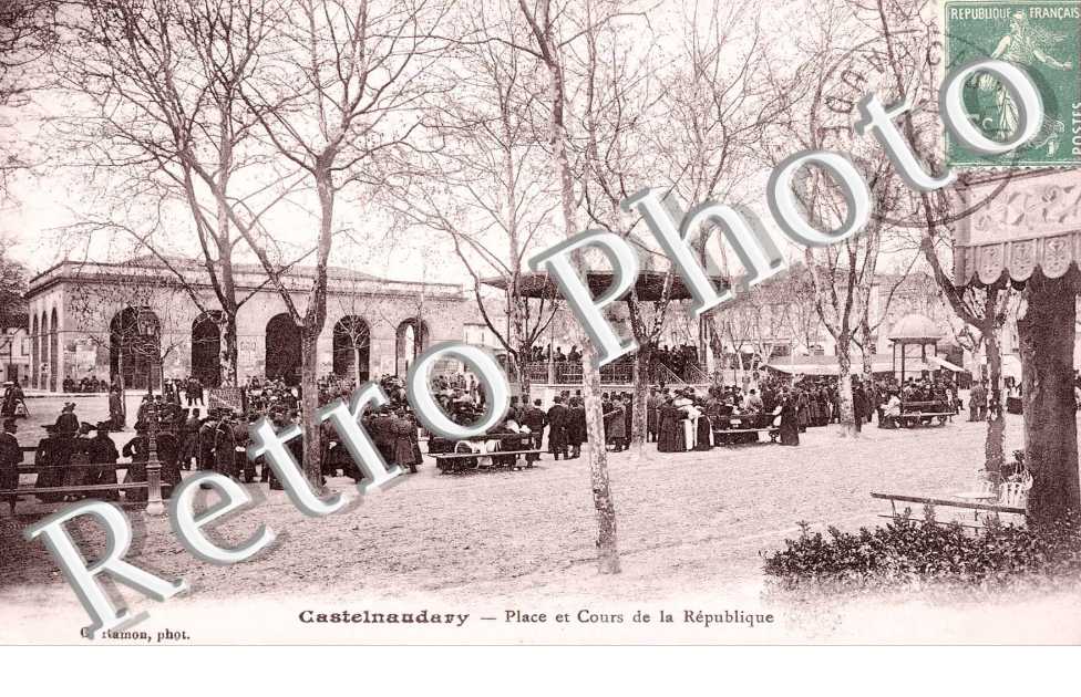 Place et cours de la République