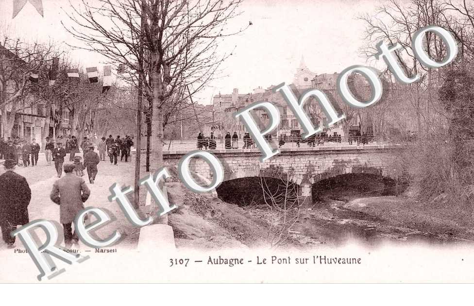 le pont sur l'huveaune