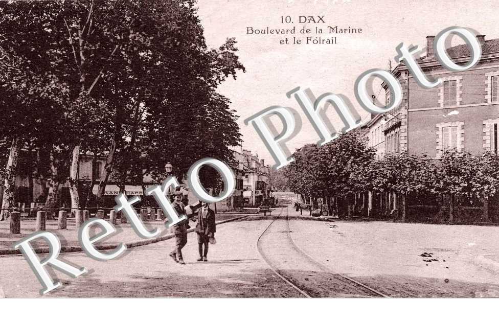 Boulevard de la Marine et le Foirail