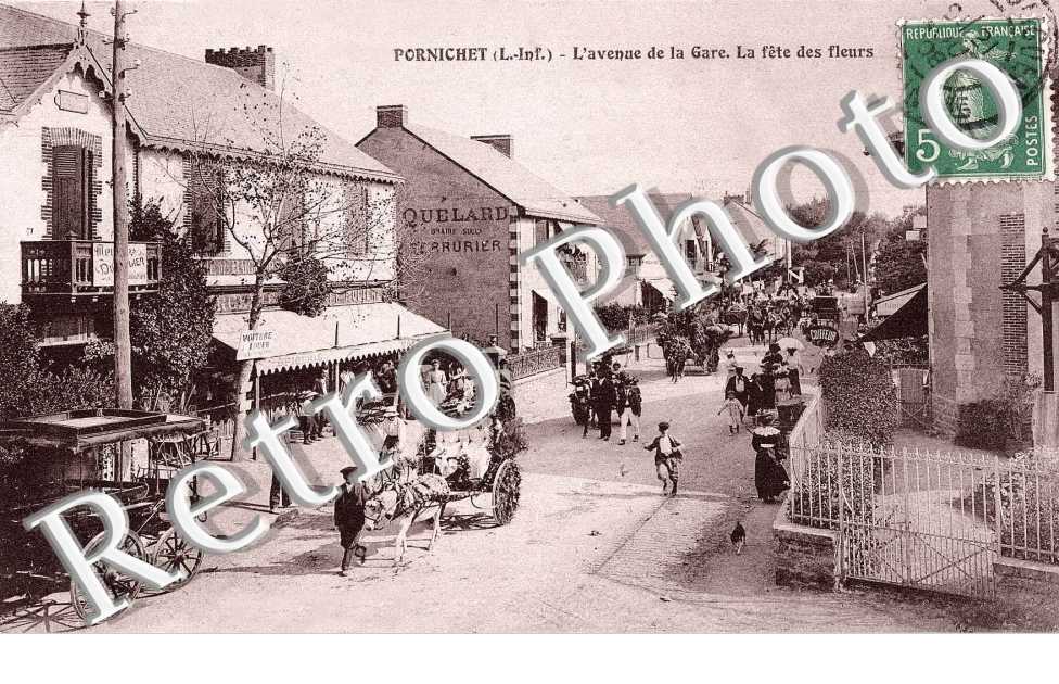 l'avenue de la gare - la fete des fleurs