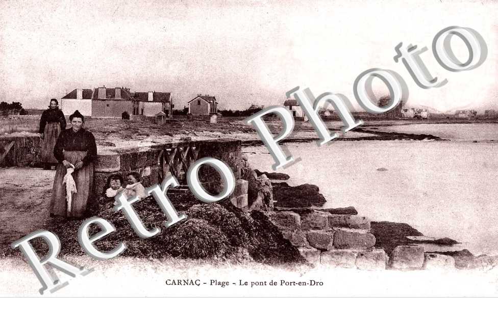 Plage - Le pont de Port-en-Dro