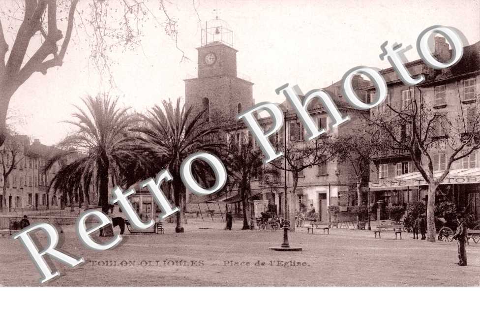 Toulon Ollioules Place de l'Eglise