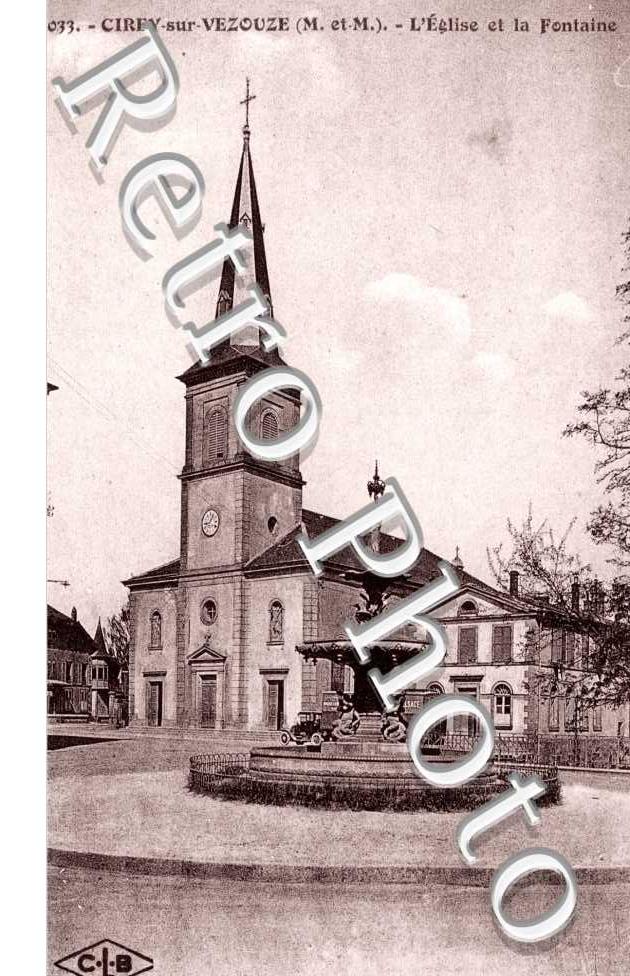 Eglise et Fontaine