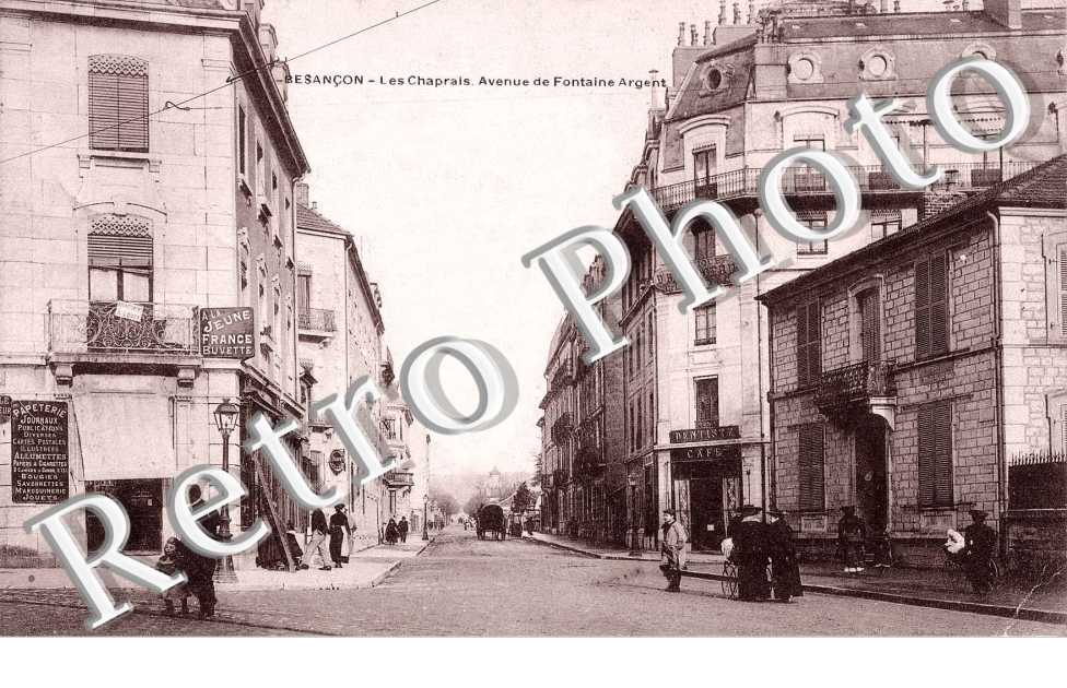 Les Chaprais avenue de Fontaine d'Argent
