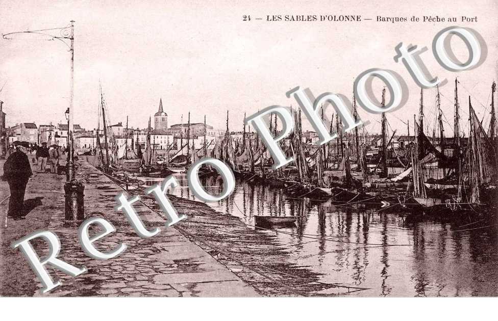 Barques de peche au port