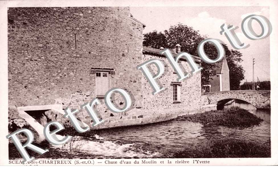Saux-les-Chartreux, Chutes d'Eau du Moulin et la Riviere l'Yvette
