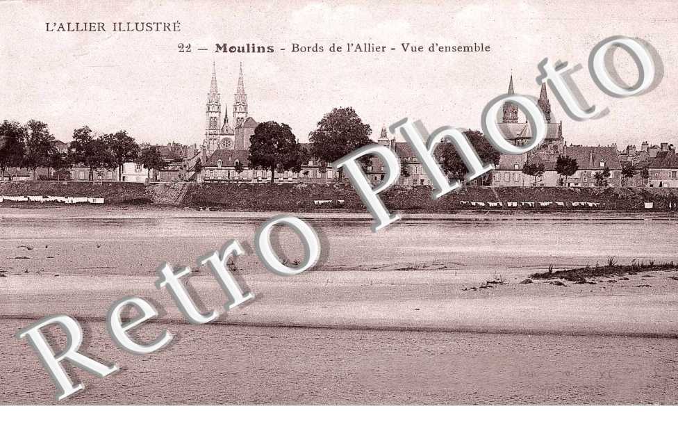 BORDS DE L'ALLIER
VUE D'ENSEMBLE