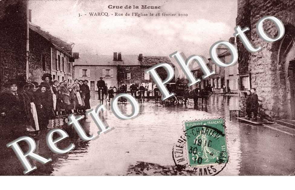 Rue de Eglise le 28 fevrier 1910