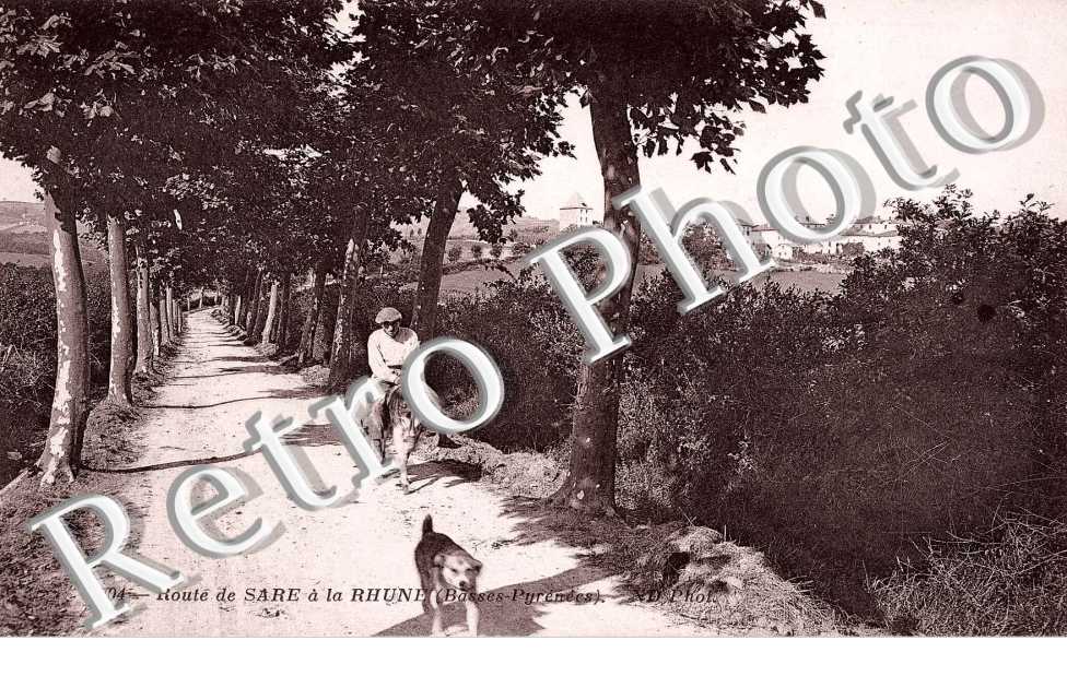 Route de Sare a la Rhune