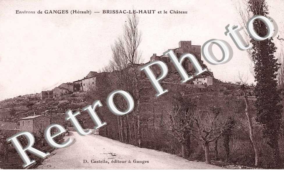 Environs de Ganges Brissac-le-Haut et le chateau