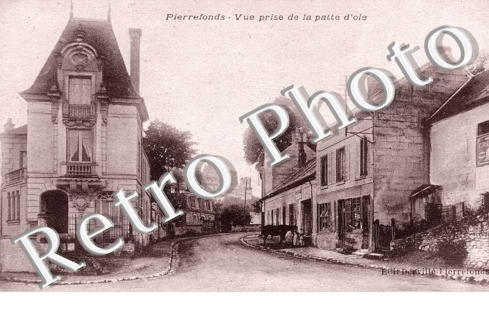 vue prise de la patte d' oie
