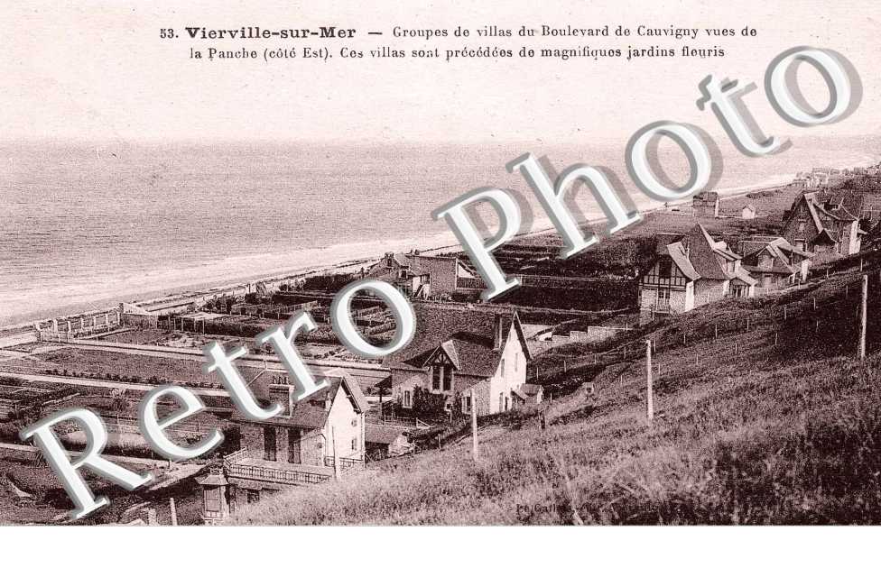 Groupes de villas du boulevard de cauvigny