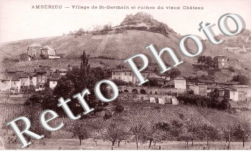 Village de St Germain et Ruines du Vieux Chateau