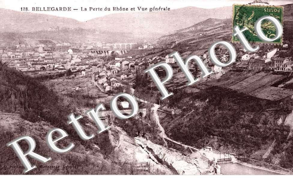 La perte du rhone et vue generale