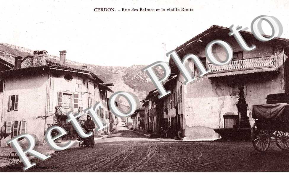 Rue des Balmes et la vieille route