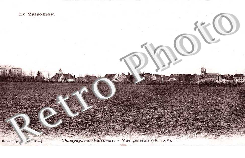 Champagne en Valromay Vue generale