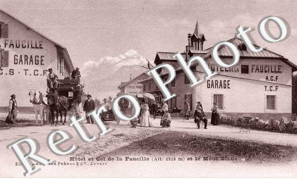 Hotel et col de la Faucille
