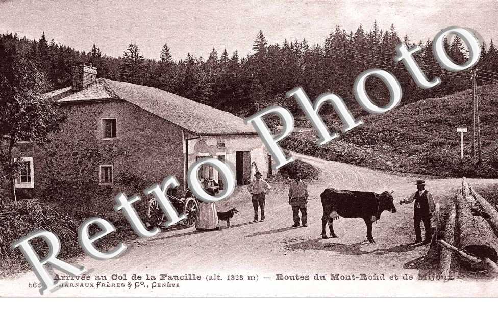 Routes du Mont Rond et de Mijoux - col de la Faucille