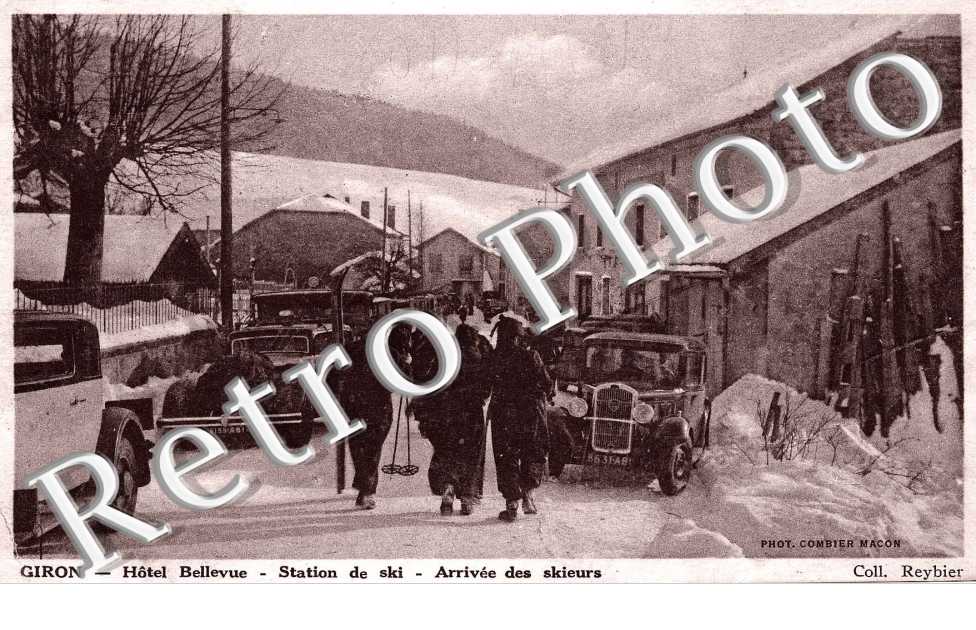 Hotel Bellevue - station de ski - arrivee des skieurs