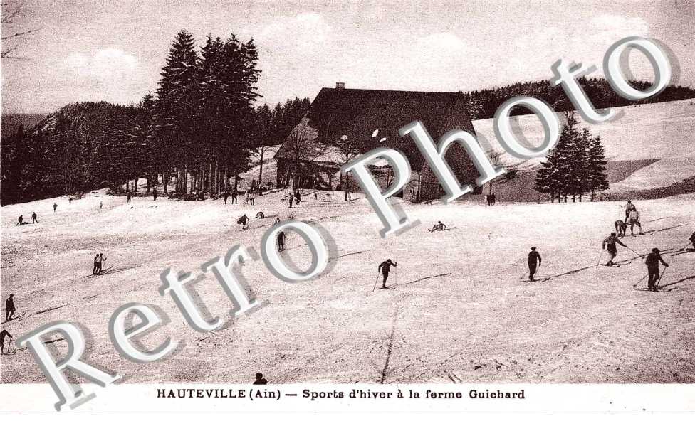 Sports d'hiver a la ferme Guichard