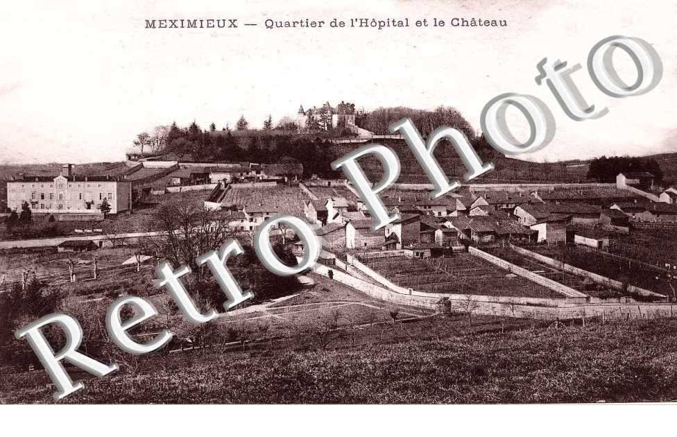 quartier de l'hopital et le chateau