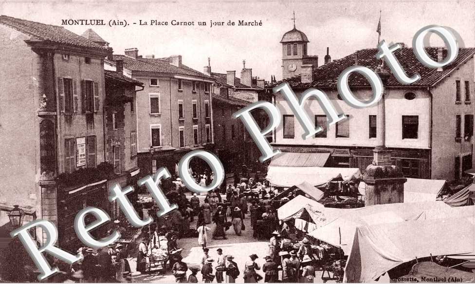 la Place Carnot un jour de marche