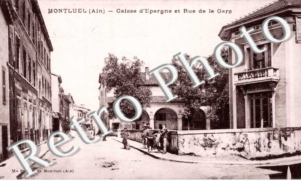 CaISSE D'epargne et rue de la gare