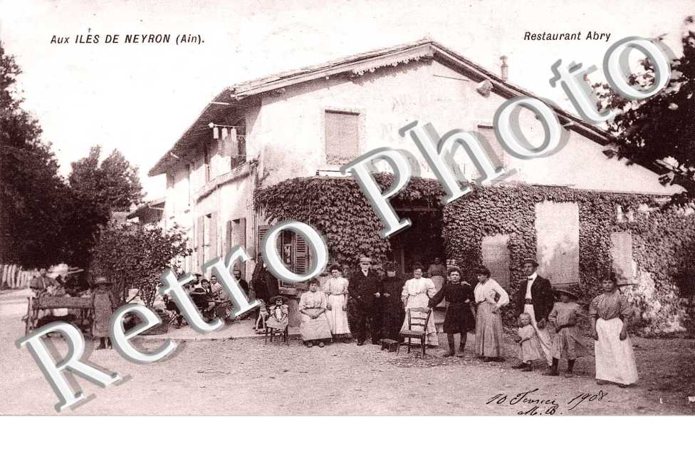 Aux Iles de Neyron, Restaurant Abry