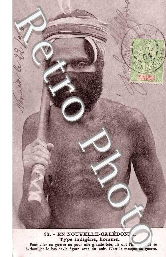 Type indigene, homme