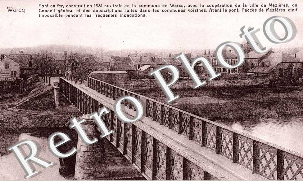 Pont en Fer construit en 1881