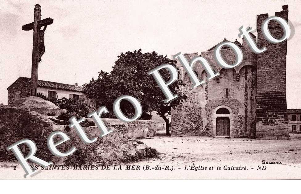 Eglise et le calvaire