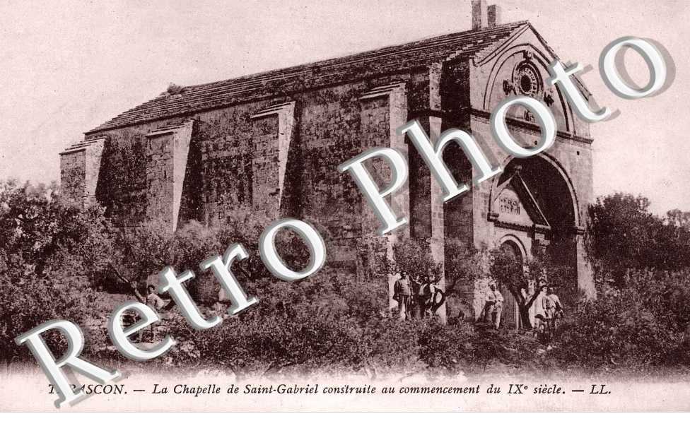 la chapelle de saint gabriel construite au commencement du IXe siecle