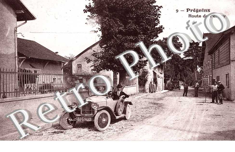 Pregnins, Route de Fernay