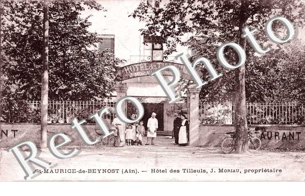 Hotel des Tilleuls, Proprietaire J. Moriau
