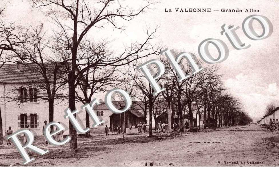 Camp de la Valbonne ecole de tir grande allee