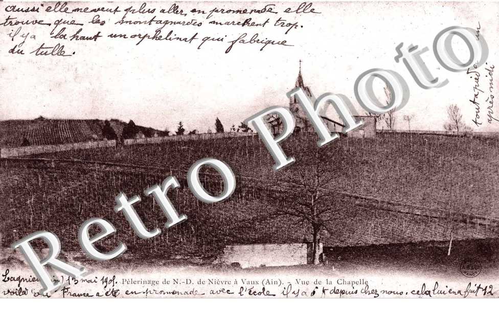 Chapelle de Notre Dame de Nievre 3 MAI 1905