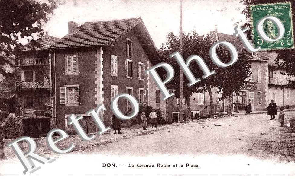 DON La grande route et la place