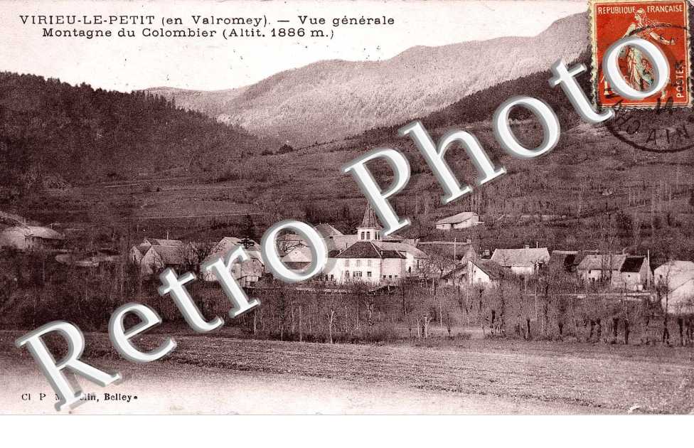 Vue Generale, Montagne du Colombier (Altitude de 1886 metres)