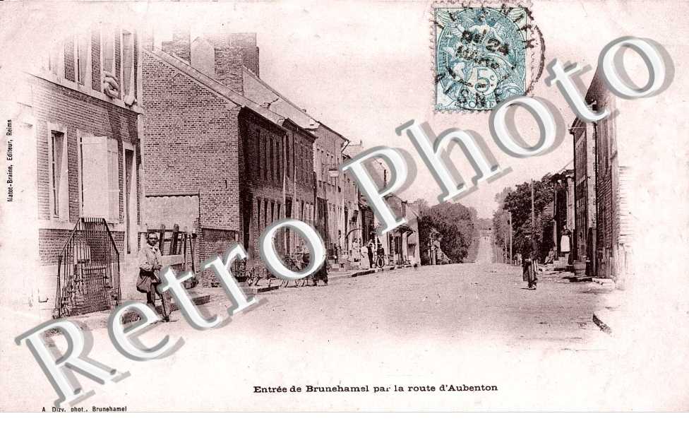 entr par la route d'Aubenton