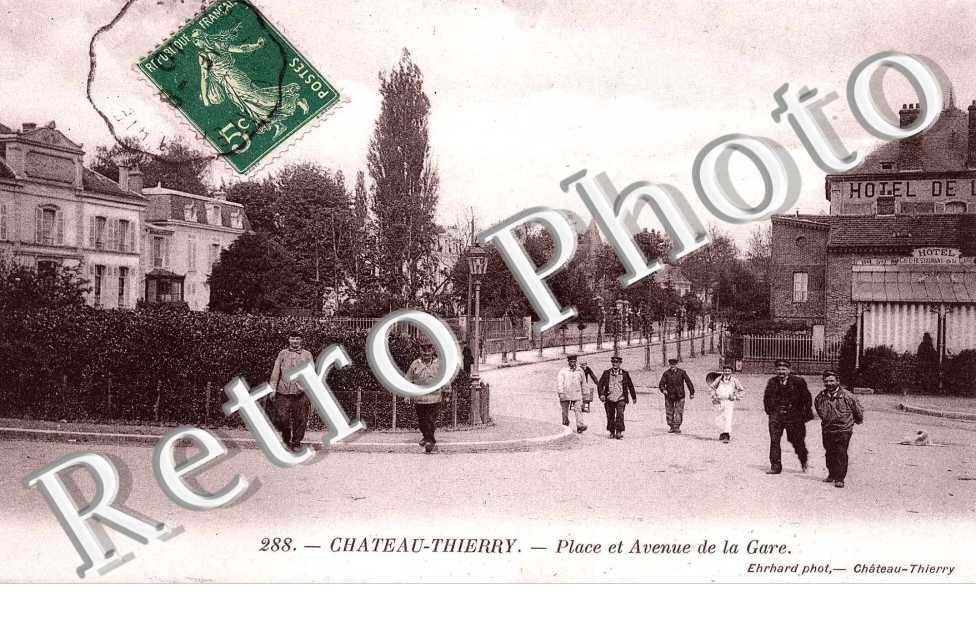 place et avenue de la gare