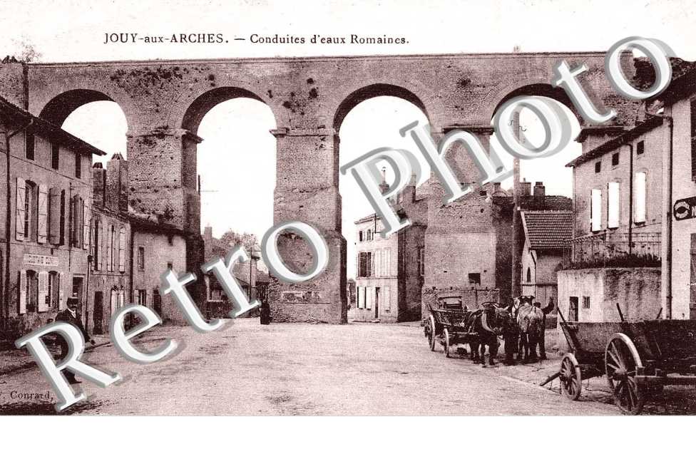 Conduites d'eaux Romaines
