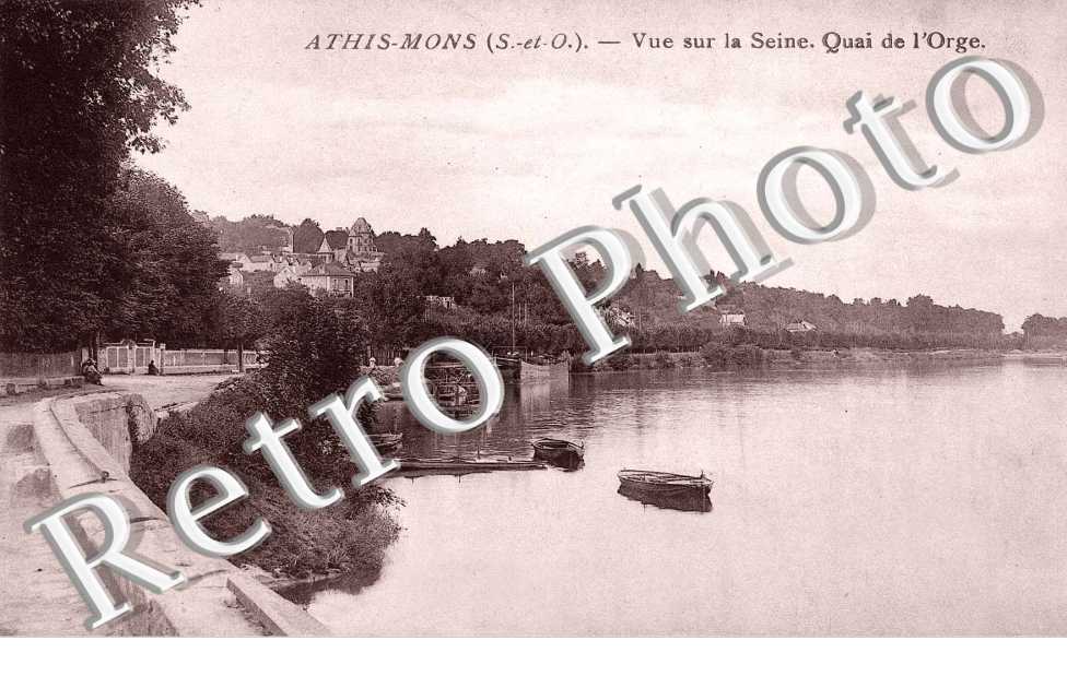 Vue sur la Seine - Quai de l'Orge
