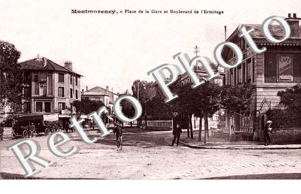 Place de la gare et boulevard de l'Ermitage