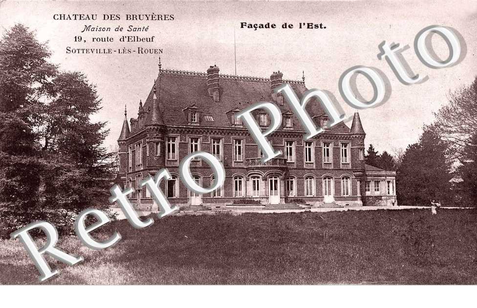 Chateau de Bryeres - maison de sante (facade de l'est)